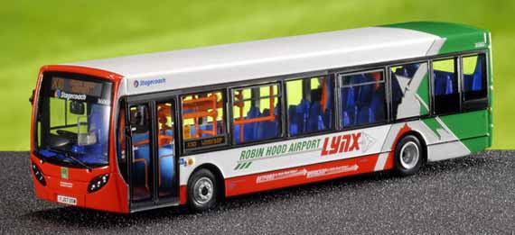 UKBUS8010 Robin Hood Airport Lynx Alexander Dennis Enviro200